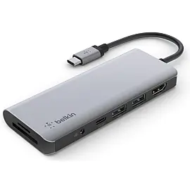 Адаптер Belkin USB-C 7in1 Multiport Dock