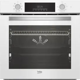 Духова шафа Beko електрична, 72л, A, дисплей, конвекція, телескоп, білий