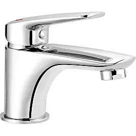 Змішувач для раковини Deante Coriander,  довж. виливу - 107мм, неповоротний, 1важіль, хром