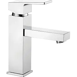 Змішувач для раковини Deante Anemon Bis,  довж. виливу - 113мм, неповоротний, 1важіль, хром