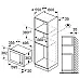 Мікрохвильова піч Bosch вбудовувана, 25л, електр. управл., 800Вт, гриль, дисплей, нержавіюча сталь