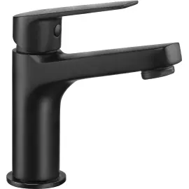 Змішувач для раковини Deante Jasmin,  довж. виливу - 101мм, неповоротний, 1важіль, чорний