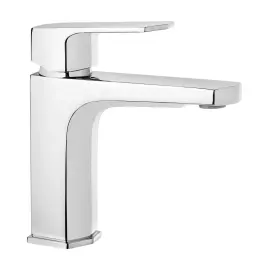 Змішувач для раковини Deante Maruna,  довж. виливу - 122мм, неповоротний, 1важіль, хром