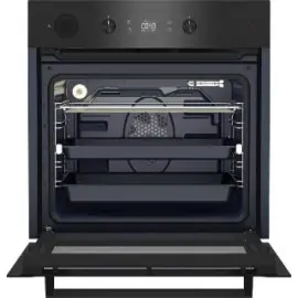 Духова шафа Beko електрична, 71л, A+, дисплей, конвекція, чорний