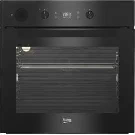 Вбудовувана електрична духова шафа Beko BIS24300BDS - Ш-60см / 8 реж / 71л. / А / диспл / чорний