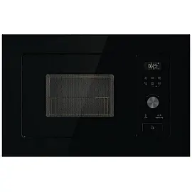 Мікрохвильова піч Gorenje BM201AG1BG вбудовувана, 20л, електр. управл., 800Вт, гриль, дисплей, чорний