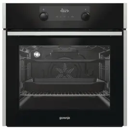 Духовка Gorenje BOP737E20XG/ 70 л. / A-10% /піроліз / гриль / таймер / програматор IconLED / нержав.