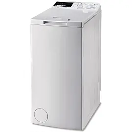 Пральна машина з верт. завант. Indesit BTWE71253PEU, 7кг, 1200, A+++, 40см, Дисплей, Білий