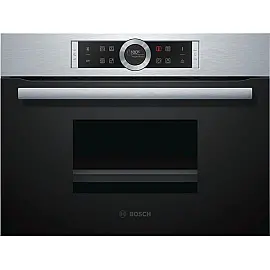 Вбудовувана пароварка Bosch CDG634AS0 - 45 см / 38 л / нержавіюча сталь