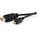 Кабель перехідник C2G HDMI micro на HDMI 0.5 м 10.2Gbps