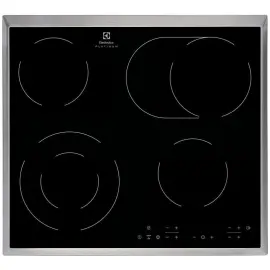 Варильна поверхня Electrolux електрична склокерамічна, 60см, розширена зона, чорний