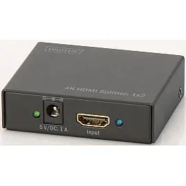 Подовжувач DIGITUS 4K HDMI Splitter,2-port