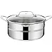 Набір посуду Tefal Jamie Oliver Cook Smart 8 предметів, нержавіюча сталь, з кришкою, 16 см, 24 см, 25 см, 24 см, 28 см