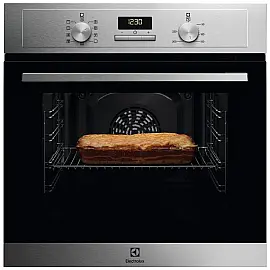 Духова шафа Electrolux електрична, 65л, A, дисплей, конвекція, нерж