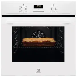 Духова шафа Electrolux електрична, 65л, A, дисплей, конвекція, білий