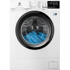 Пральна машина Electrolux фронтальна, 6кг, 1200, A+++, 41см, дисплей, інвертор, білий