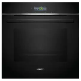 Духова шафа Siemens електрична, 71л, A+, дисплей, конвекція, піроліз, чорний