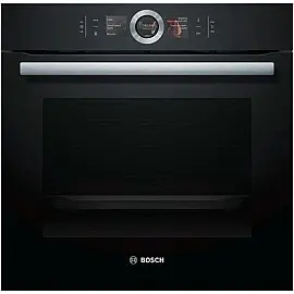 Духова шафа Bosch електрична, 71л, A+, дисплей, конвекція, піроліз, чорний