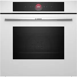 Духова шафа Bosch електрична, 71л, A+, дисплей, конвекція, піроліз, білий