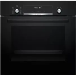 Духова шафа Bosch електрична, 66л, A, дисплей, конвекція, чорний
