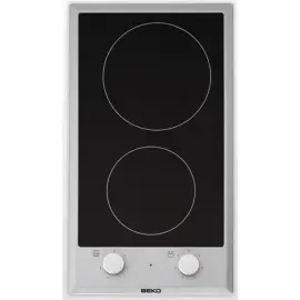 Варильна поверхня Beko електрична, 30см, Доміно, чорний
