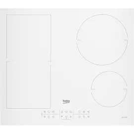 Варильна поверхня Beko індукційна, 60см, розширена зона, білий