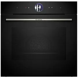 Духова шафа Bosch електрична, 71L, A+, дисплей, конвекція, пара, чорний