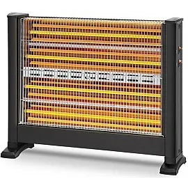 Обогреватель инфракрасный Ardesto IHS-2800, 2500 Вт, до 28 м2, кварцевый нагрев. элемент, мех. упр-ние, напольный