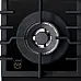 Варильна поверхня газова Kaiser KCG6335EmTurbo - Шx60см. / скло / WOK / чавунні решітки / антрацит