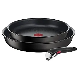 Набір посуду Tefal Ingenio Easy Cook & Clean 3 предмети, 22 см, 26 см, змінна ручка