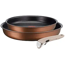 Набір посуду Tefal Ingenio Eco Respect 2 предм. + знімна ручка (L6759103)