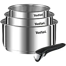 Набор посуды Tefal Ingenio Emotion, 4 предмета, нерж.сталь