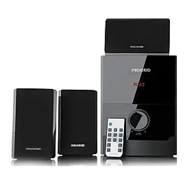Колонки MICROLAB 2.1 M-500U Black ДУ,FM,USB,SDcard