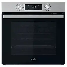 Духова шафа Whirlpool електрична, 71л, A+, дисплей, конвекція, телескопічні напрямні, нерж