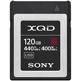 Карта памяти XQD Sony 120GB G Series R440MB/s W400MB/s