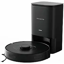 Робот-пилосос Rowenta  миючий X-PLORER Serie 75 S+, 2700ПаВт, h=9,5см, 0,3л, конт пил -0,3л, автон. робота до 120хв, чорний