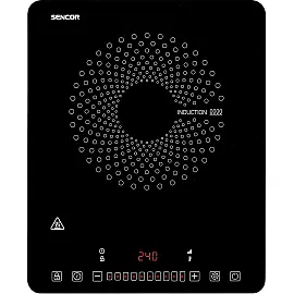 Індукційна ультратонка електроплитка Sencor SCP3701BK