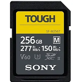 Карта пам'яті Sony 256GB SDXC C10 UHS-II U3 V60 R277/W150MB/s Tough