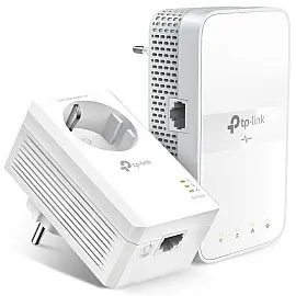 Адаптер Powerline TL-WPA7617KIT (TL-WPA7617 +  TL-PA7017P) AC1200 AV1000 1xGE MESH розетка