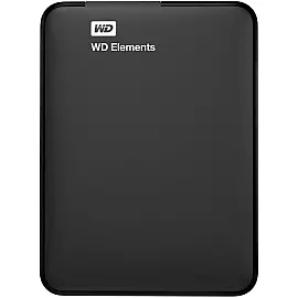 Портативний жорсткий диск WD 1TB USB 3.0 Elements Portable Black