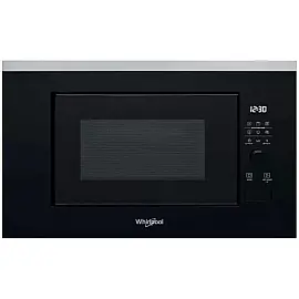 Мікрохвильова піч Whirlpool вбудовувана, 20л, електронне упр., 800Вт, дисплей, чорний
