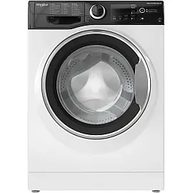 Пральна машина Whirlpool фронтальна, 6кг, 1200, A+++, 43см, дисплей, інвертор, люк чорний, білий