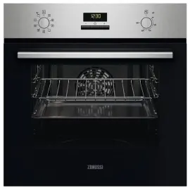 Духова шафа Zanussi електрична, 65л, A, дисплей, конвекція, нерж