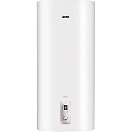 Водонагрівач електричний Zanussi ZWH/S 30 AZURRO DL, 30 л, 2 кВт, плаский, сухий тен, універсальний монтаж, мех. керування, ПЗВ