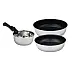 Набір сковорідок з сотейником Bohmann BH 7924 (знімні ручки)