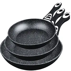 Набір сковорідок з гранітним покриттям Bohmann BH-9511-3