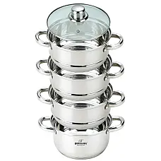 Пароварка - Мантоварка з нержавіючої сталі 6,5 л. 26 см. Bohmann BH 3218