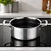 Професійна каструля з нержавіючої сталі Bohmann BP 4100-24 Premium, 4.9 л. 24 см 