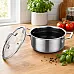 Професійна каструля з нержавіючої сталі Bohmann BP 4100-24 Premium, 4.9 л. 24 см 