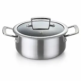 Каструля з нержавіючої сталі Bohmann BP 4100-20 Premium, 2,8 л. 20 см 